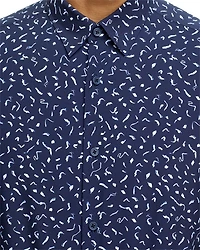Roan Slim Fit Printed Short Sleeve Shirt