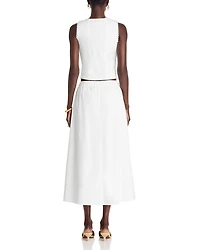 Claire Drop Waist A Line Skirt