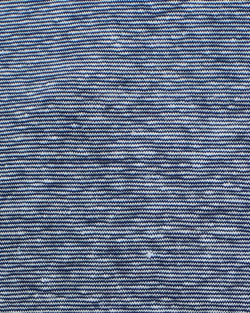 Wool & Linen Mélange Jersey Polo