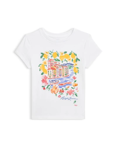 Girls' Cotton Jersey Graphic Tee - Little Kid