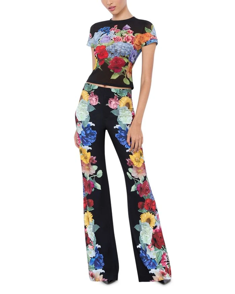 Andrew Mid Rise Bootcut Pants