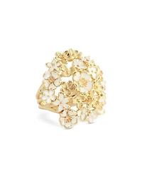 Bloom Gathered Cocktail Ring 18K Gold Plated - Exclusive
