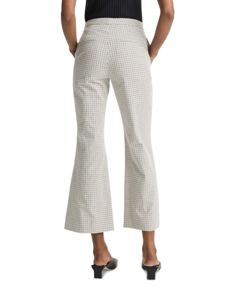 Gardeners Check Flare Pants