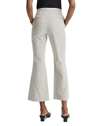 Gardeners Check Flare Pants