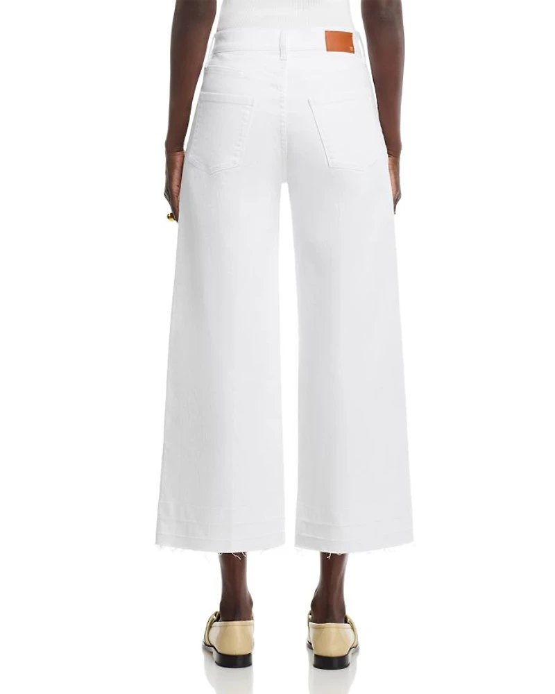Rafaella High Rise Ankle Jeans White - Exclusive