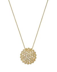 Bloomingdale's Fine Collection Diamond Filigree Medallion Pendant Necklace