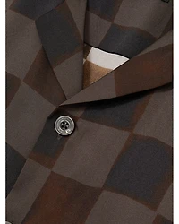 Reny Checkered Cuban Print Shirt