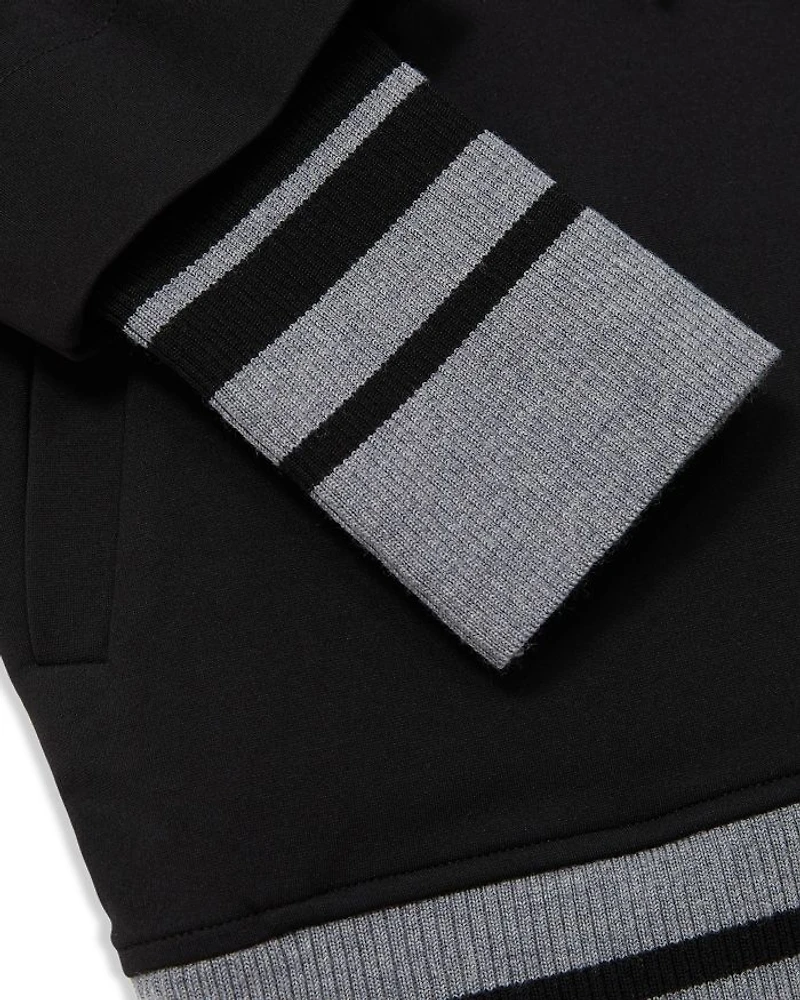 Alexi Striped Trim Hoodie