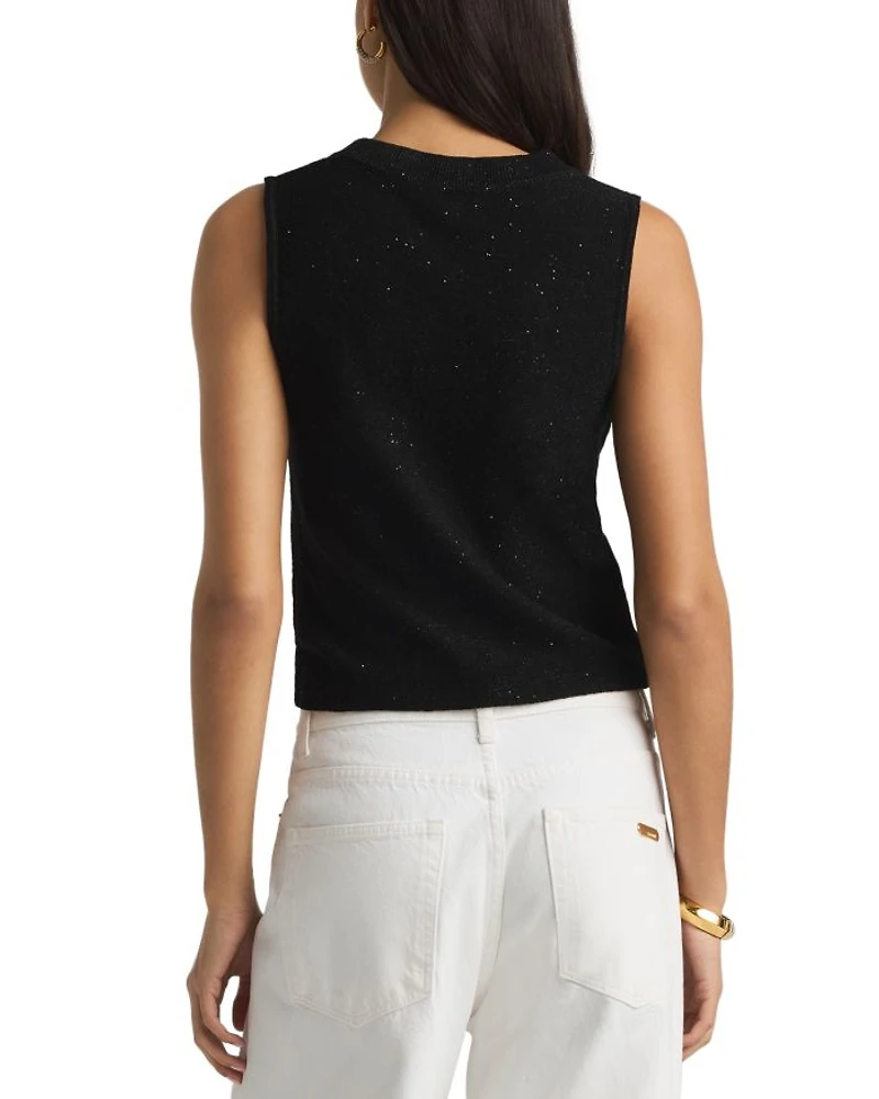 Micro Sequin Sweater
