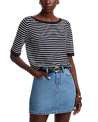 Majestic Filatures Striped Sweater