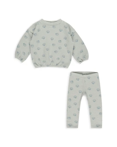 Girls' Spongey Knit Sweatshirt & Leggings - Little Kid