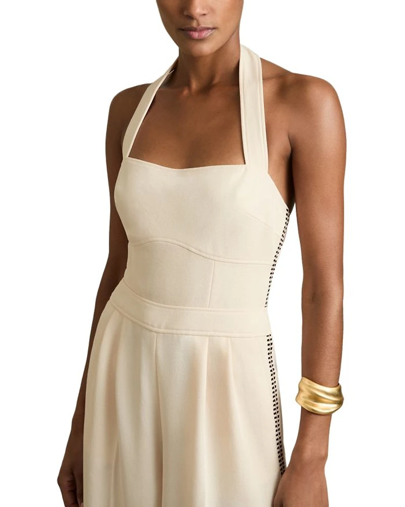 Viola Whipstitched Jumpsuit
