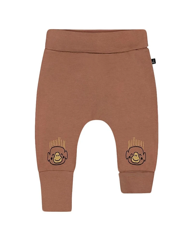 Deux par Deux Boys' Printed Organic Cotton Evolutive Pant