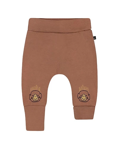 Deux par Deux Boys' Printed Organic Cotton Evolutive Pant