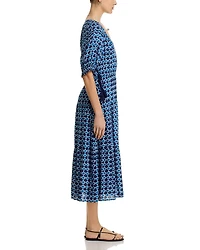 Drawstring Midi Dress