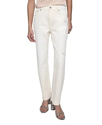 Heidi Boyfriend Jeans Ecru Wash