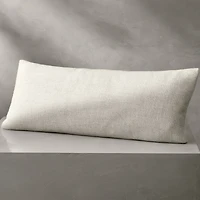 Boll & Branch Reserve Alpaca Pincheck Decorative Lumbar Pillow