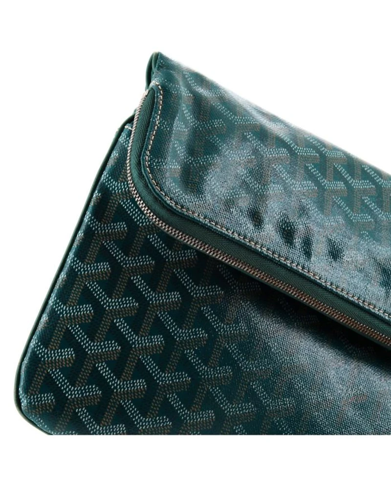Saint Marie Clutch Coated Canvas