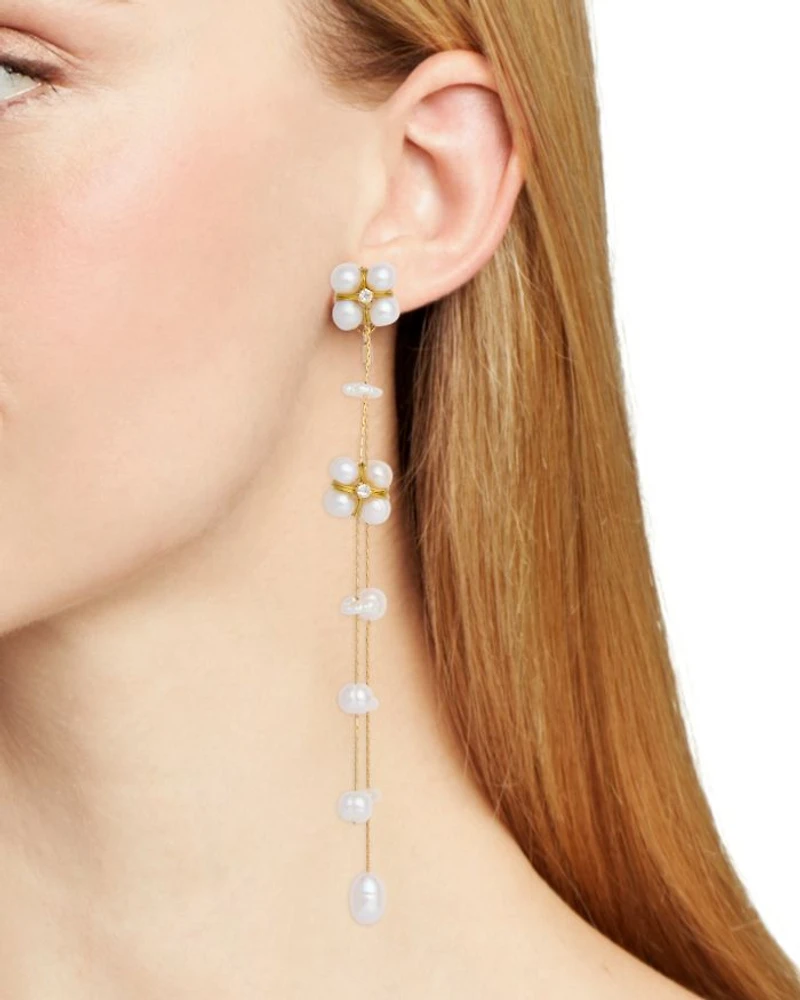 Juliette Cultured Freshwater Pearl Earrings