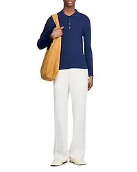 Rib Knit Polo