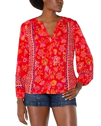 Liverpool Los Angeles Printed Blouse