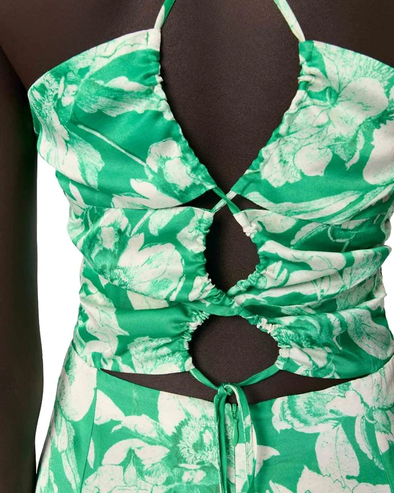 Patterned Maxi Dress