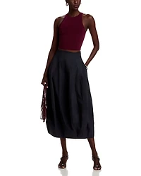 Veda Poplin Skirt