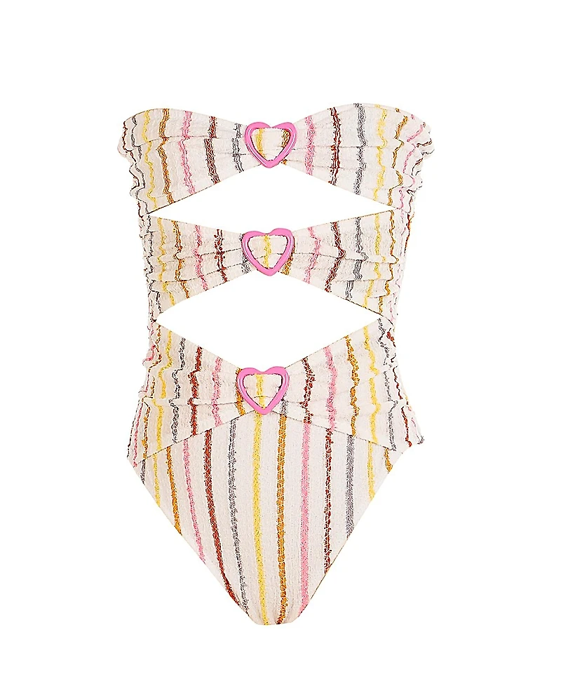 Nessi Byrd Girls' Elenora One-Piece Swimsuit - Little Kid, Big Kid