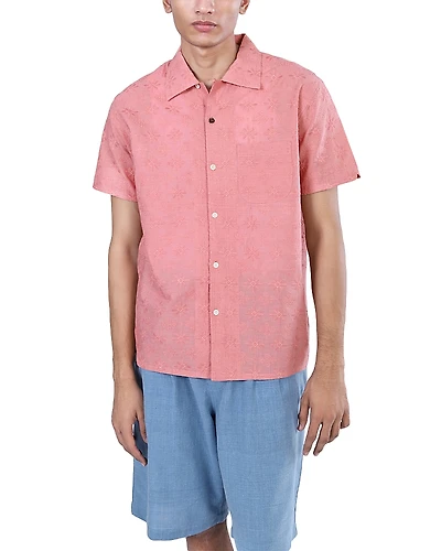 Kardo Chintan Short Sleeve Button Front Shirt