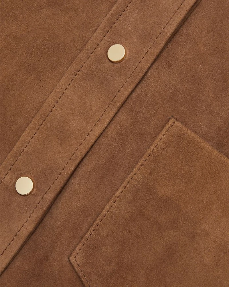 Connie Suede Shirt
