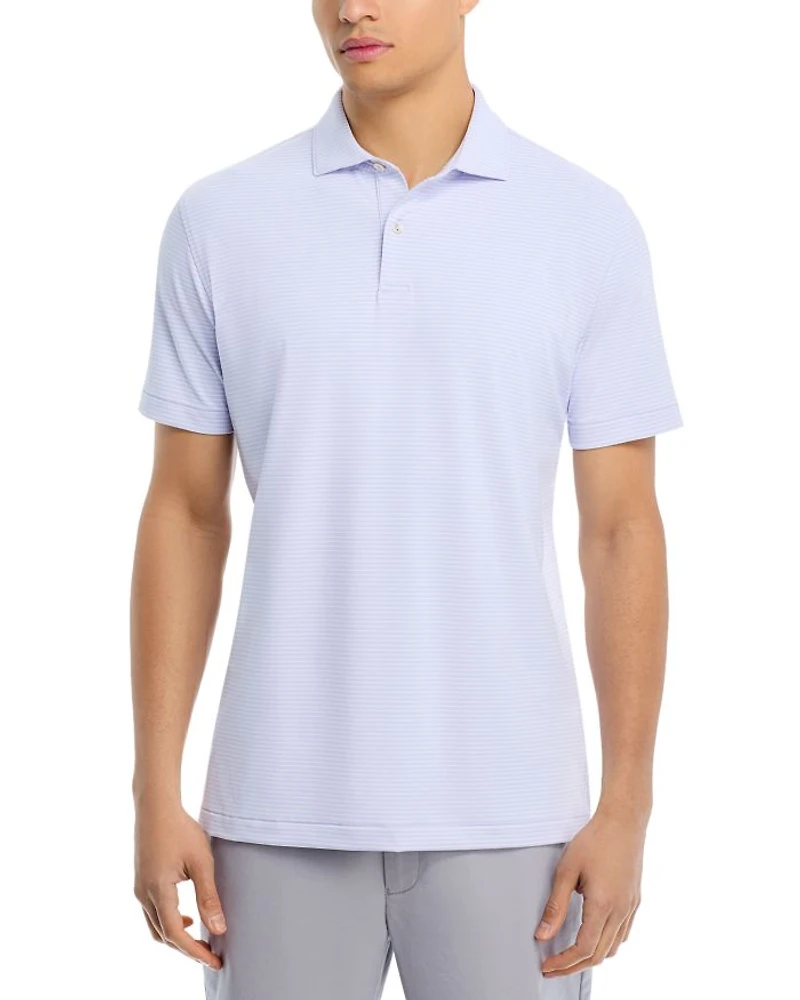 Ballad Printed Performance Polo Shirt