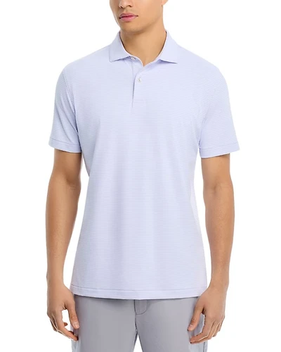 Ballad Printed Performance Polo Shirt