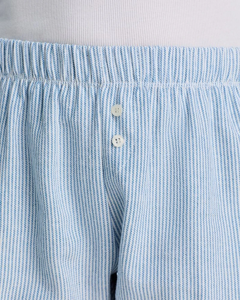 Pinstriped Boxer Shorts