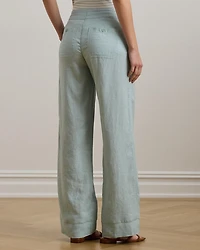 Linen Wide-Leg Pants, Regular & Petite