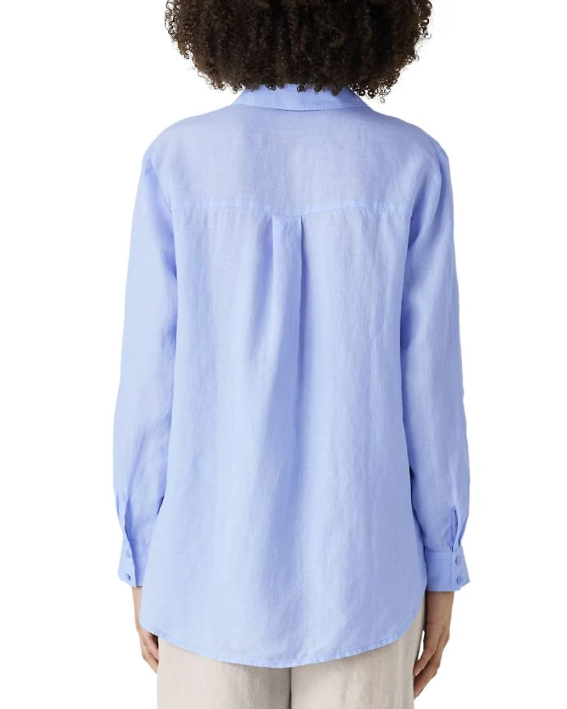 Classic Collar Long Shirt