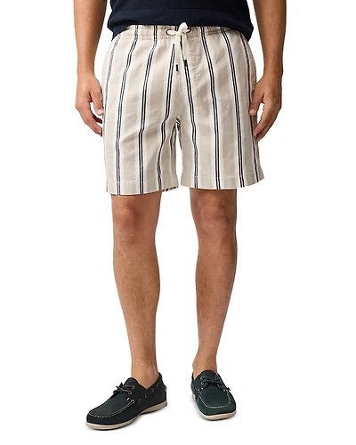 Rodd & Gunn Wingfield Textured Stripe Pull on Shorts