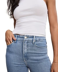 Soft Tech Good Skate Wide Leg Crop Jeans Indigo860
