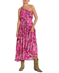 Hermoza Joyce One-Shoulder Tie Dress