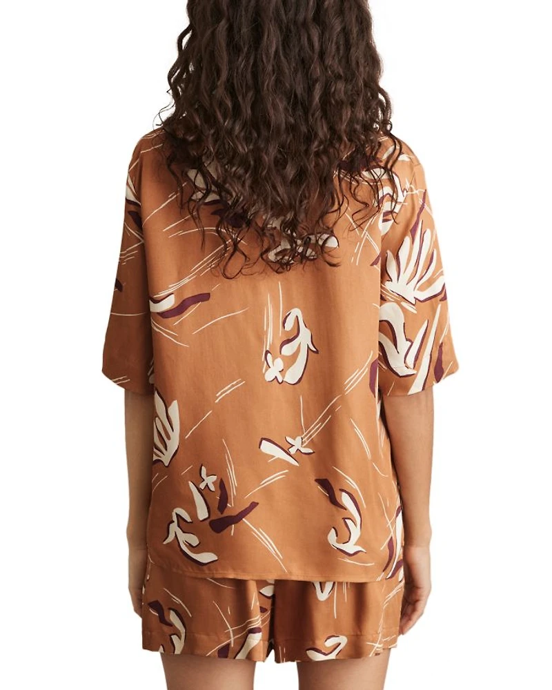 Sandy Floral Print Shirt