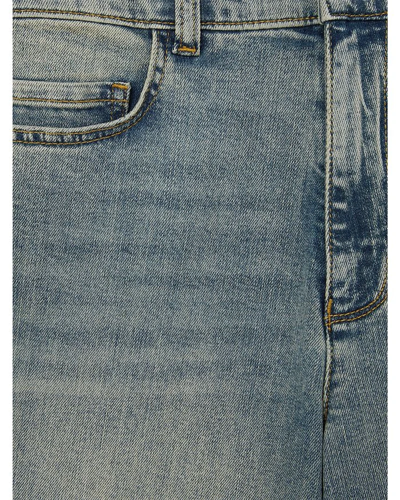 Mahni High Rise Barrel Leg Jeans Light Blue