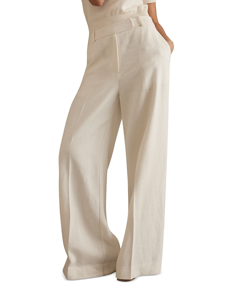 Reiss Devon Wide Leg Pants