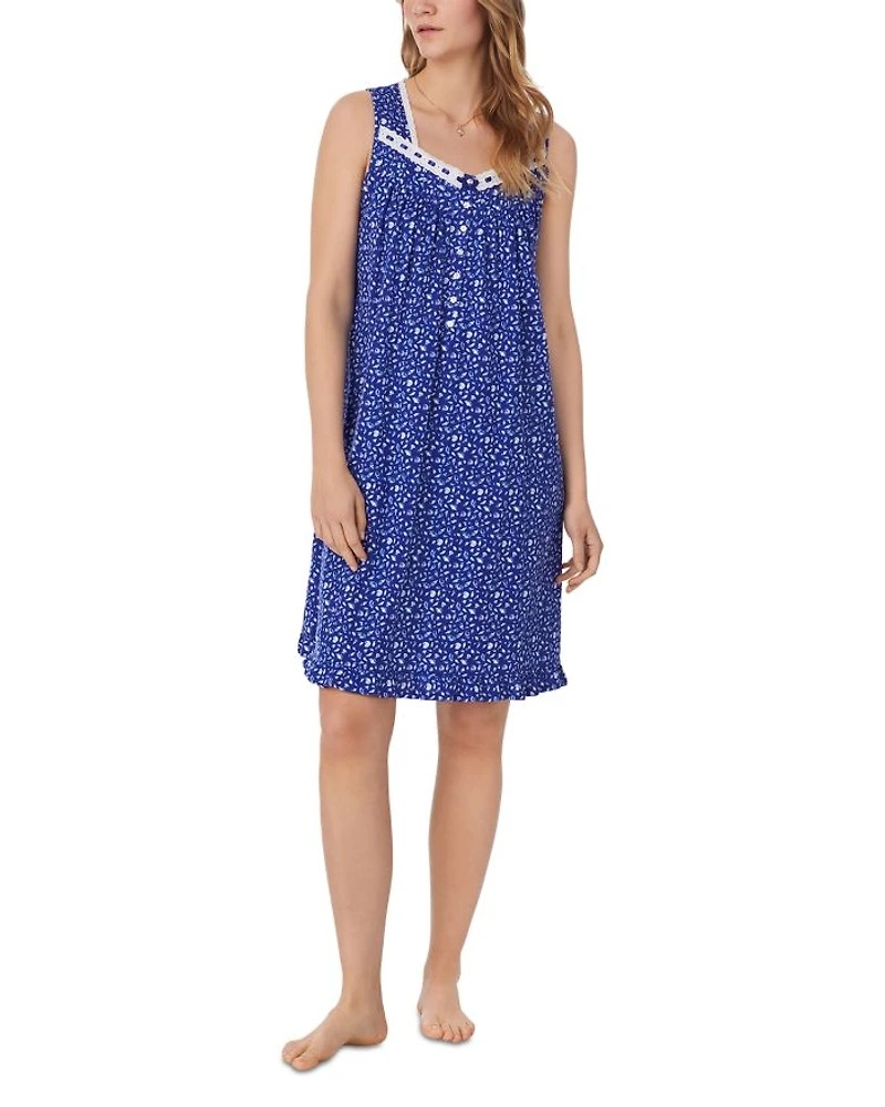 Dainty Sleeveless Short Chemise