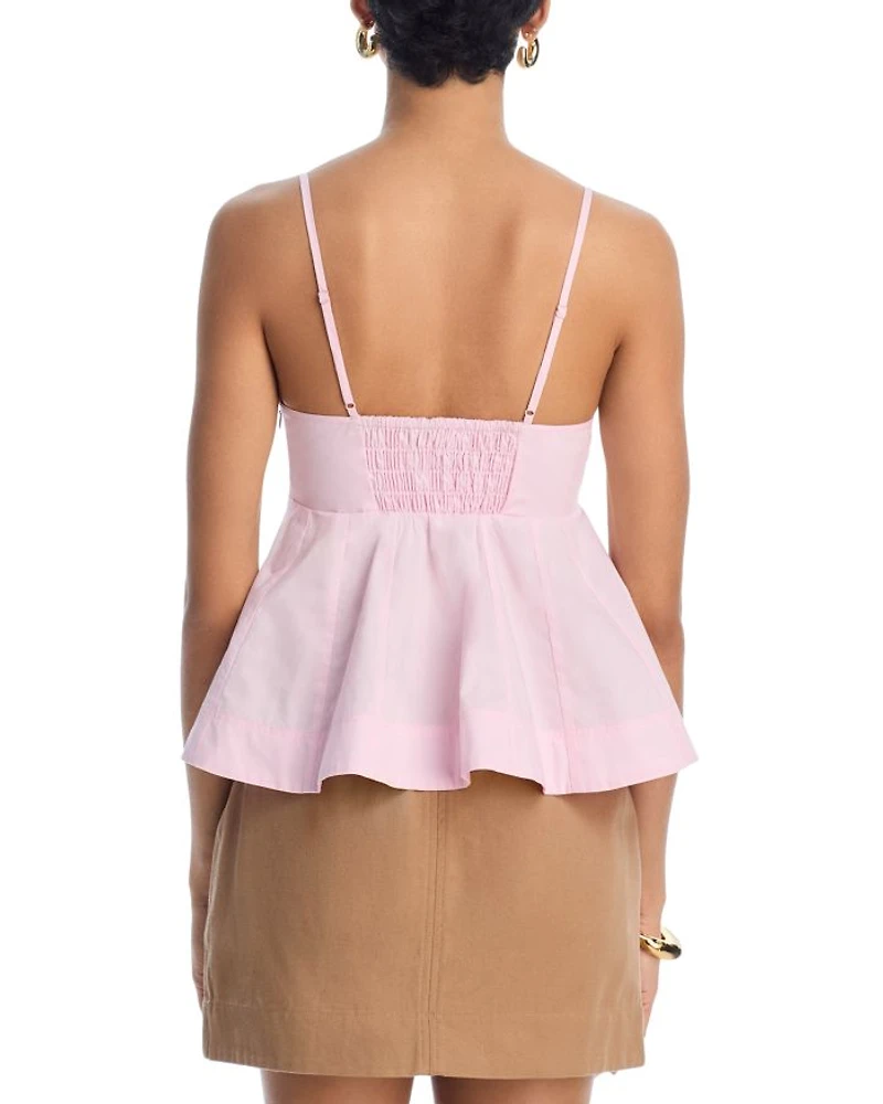Delta Peplum Top
