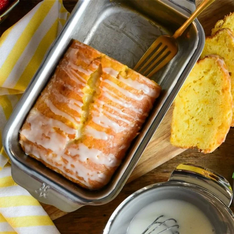 OvenBond® 9" x 5" Tri-ply Clad Stainless Steel 1lbs. Loaf Pan