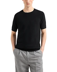Emporio Armani Virgin Wool Short Sleeve Sweater