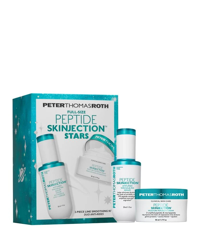 Full Size Peptide Skinjection Stars Line-Smoothing Kit ($120 value)