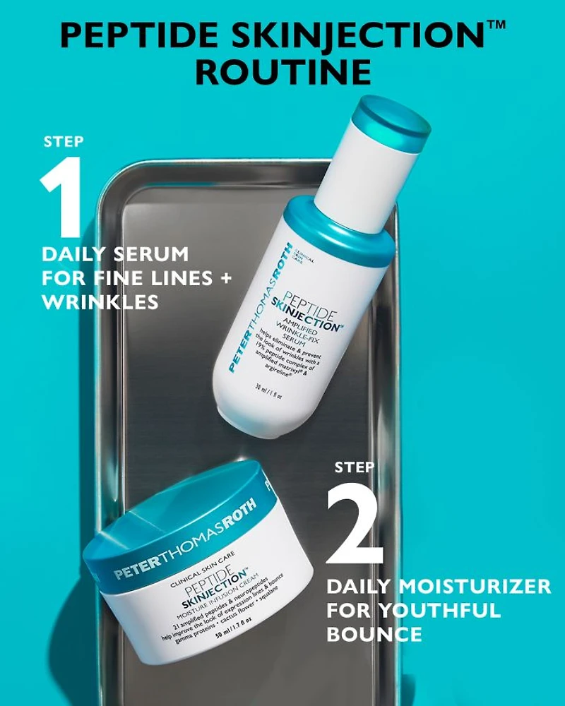 Full Size Peptide Skinjection Stars Line-Smoothing Kit ($120 value)