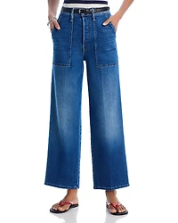 Mother The Stitch Up Maven Hover High Rise Jeans