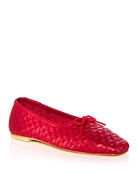 Women's Jada Slip On Woven Bow Flats