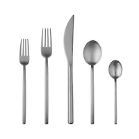 Mepra Due Ice 20-Piece Flatware Set, Service for 4
